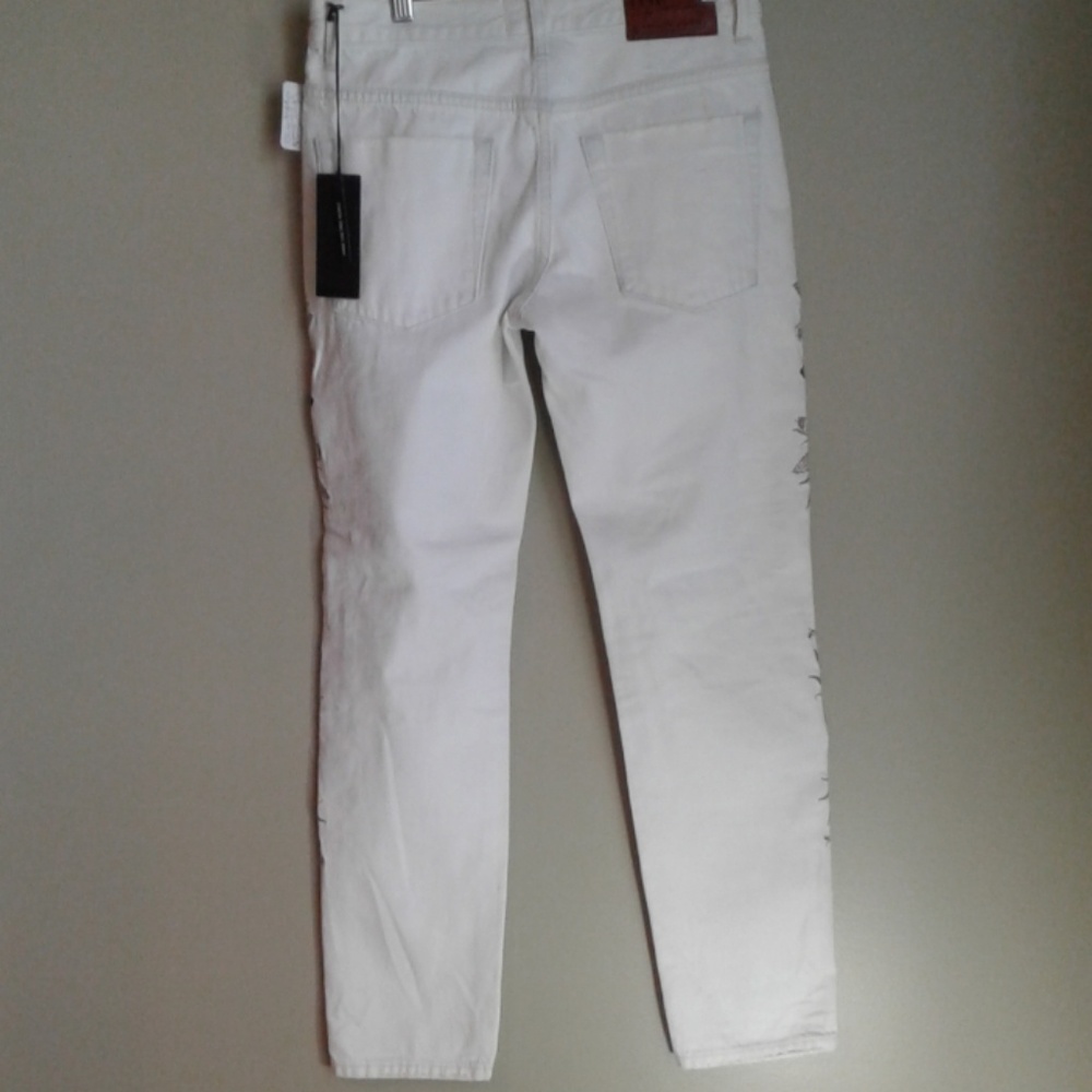 one teaspoon cream color jeans size 26 jeans - Picture 8 of 8